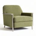 Upholstered accent chair for living room use - 80 x 75 x 70cm