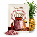 15 Pinkglow Pineapple Seeds, Rare Pink Pineapple for Home & Garden Planting