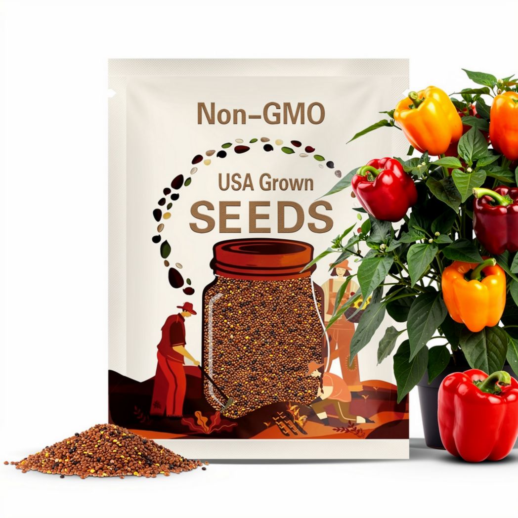 Sweet Bell Mix Sweet Pepper Seeds