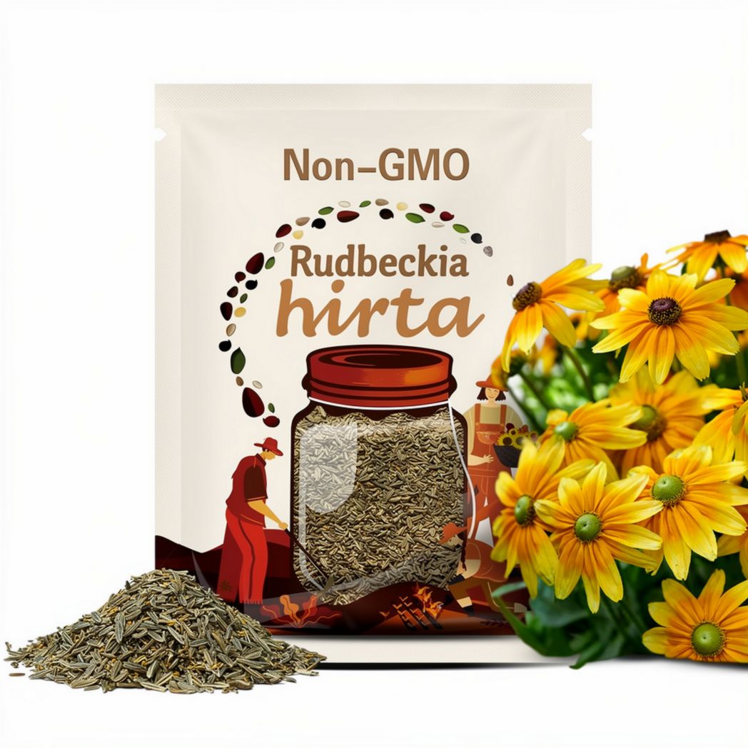 Rudbeckia Hirta Green Eye Flower Seeds Heirloom Organic USA NJ Grower see my store for largest selection Free Shipping
