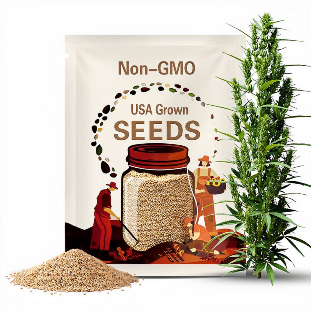 Sesame Seeds - Organic, Heirloom, Open Pollinated, Non GMO - Grow Indoors, Outdoors, In Pots, Grow Beds, Soil, Hydroponics & Aquaponics