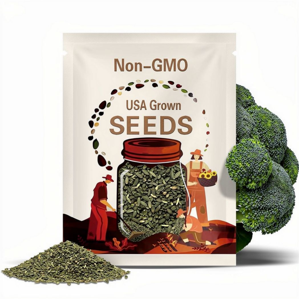 Green Magic Hybrid Broccoli Seeds