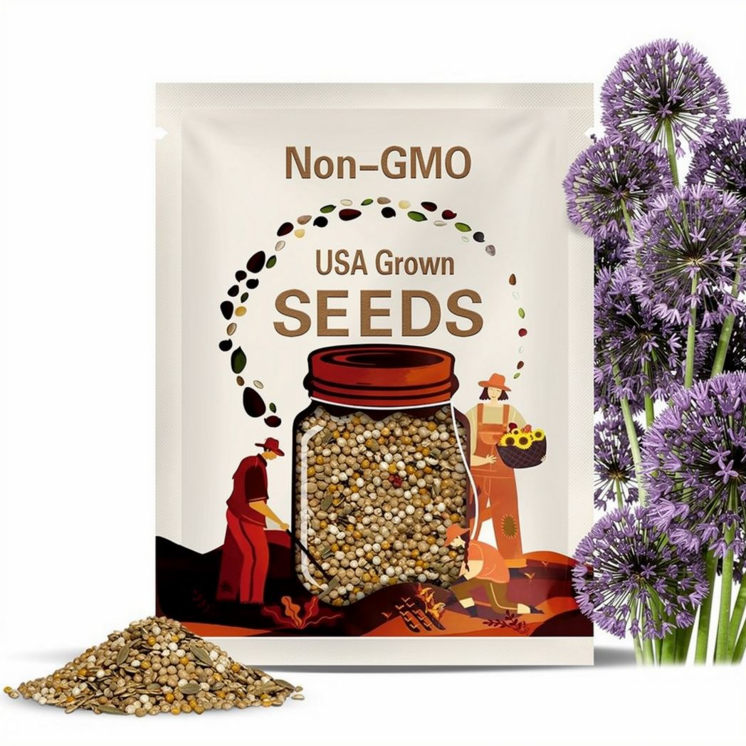 Allium geyeri | Geyer's Onion | 10 Seeds