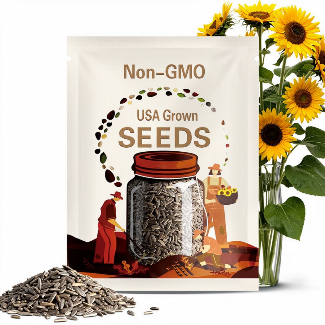 Skyscraper Sunflower Seeds Non-Gmo, Tracking Included, Gardening Gift, Sunflower Gardening, Non-GMO Seeds, Urban Gardening