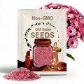 Pink Calendula Flower Seeds - Grow Beautiful Flowers Indoors, Outdoors, In Pots, Grow Beds, Soil, Hydroponics & Aquaponics