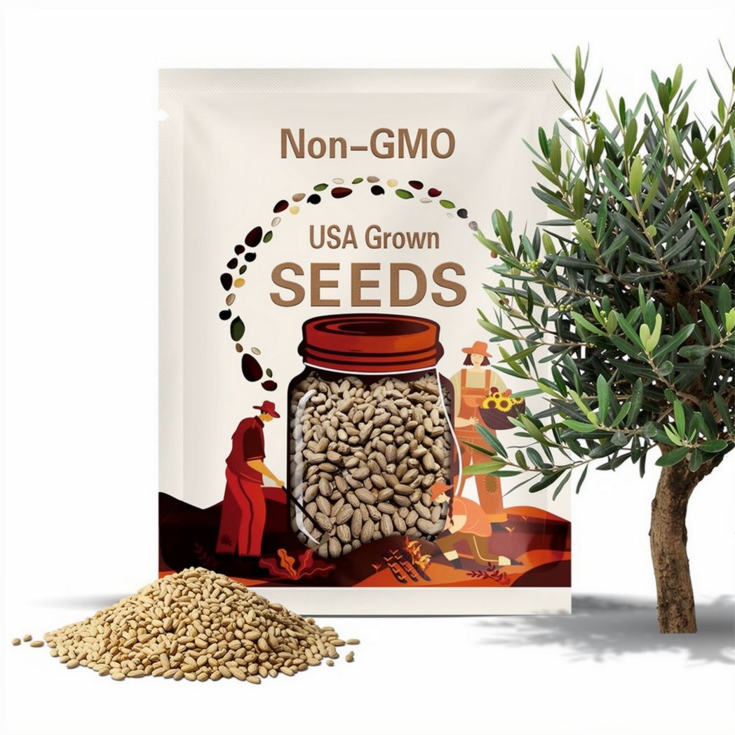 Olive Tree Seeds (OLEA EUROPAEA) (Common Olive)