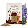 Chicken Treats Seed Collection – 10 Amazing Heirloom Seeds, Open Pollinated & Forage Blend, Grow Chicken Food
